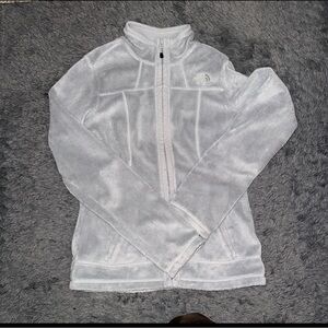 The North Face Light Gray Fleece Jacket